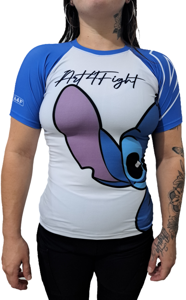 Rash Guard "Stitch" Manga Corta