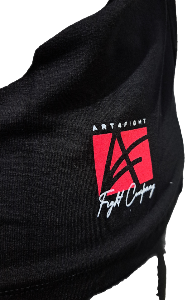 Camiseta "JIU JITSU" Negro/Rosa - Imagen 2