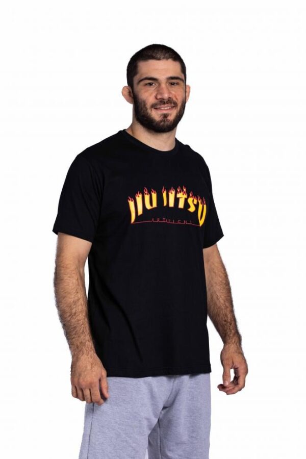 Camiseta "Fire" Negra