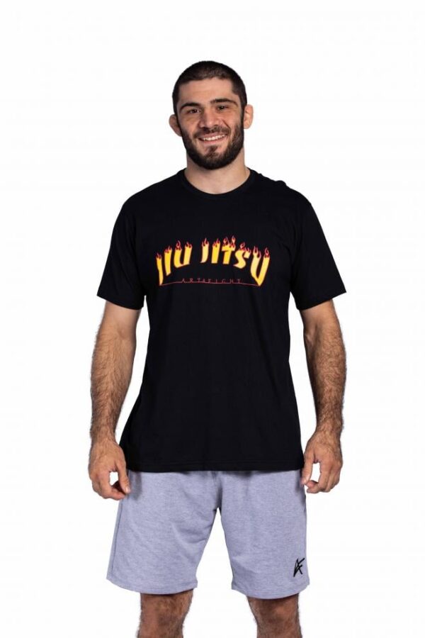 Camiseta "Fire" Negra - Imagen 2