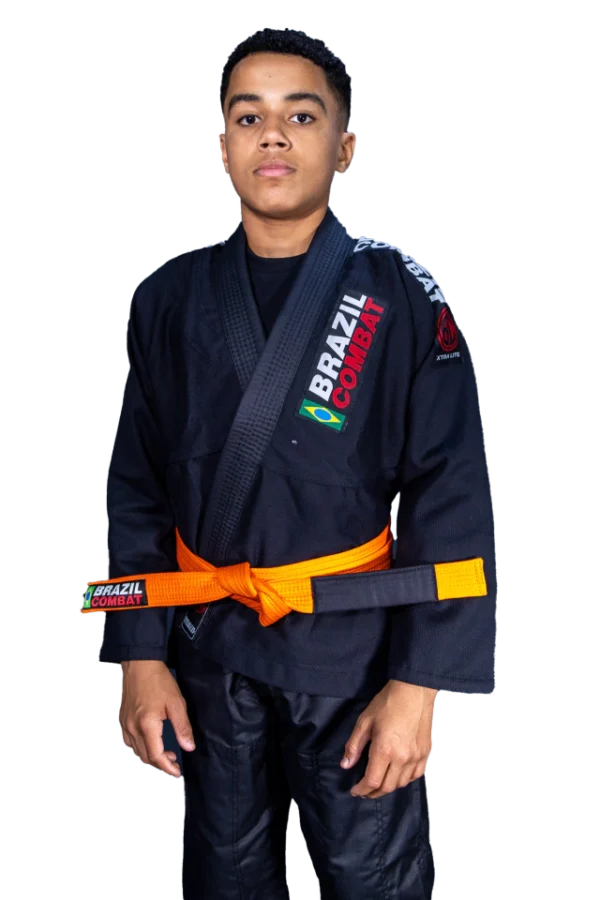 Kimono Xtralite Negro Infantil