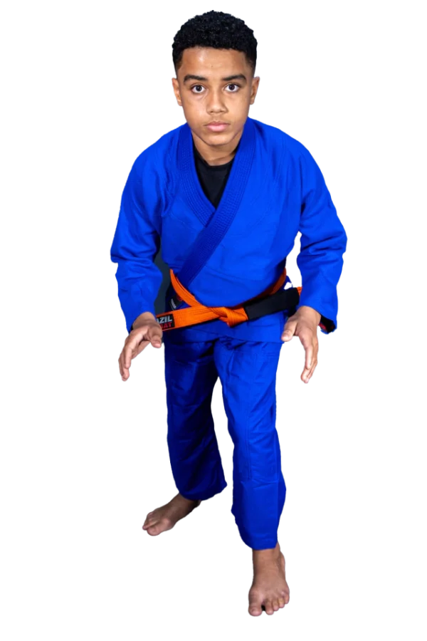 Kimono Classic Azul Infantil - Imagen 2