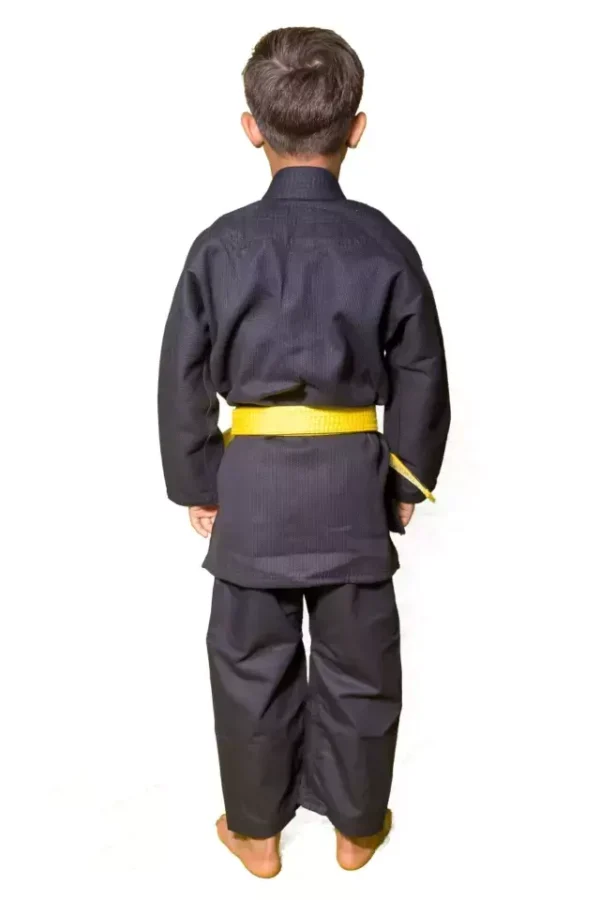 Kimono Classic Negro Infantil - Imagen 2