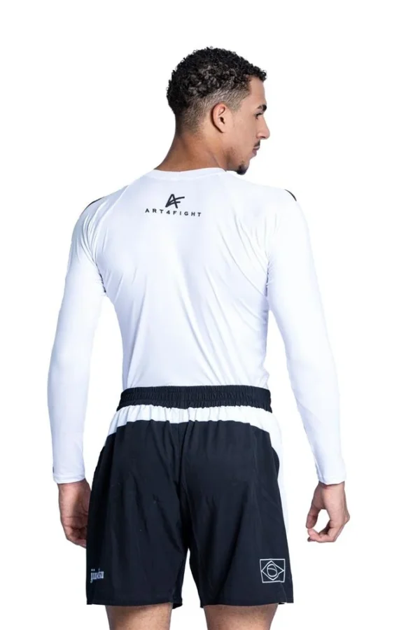 Rash Guard Blanca Manga Larga - A4F - Imagen 2