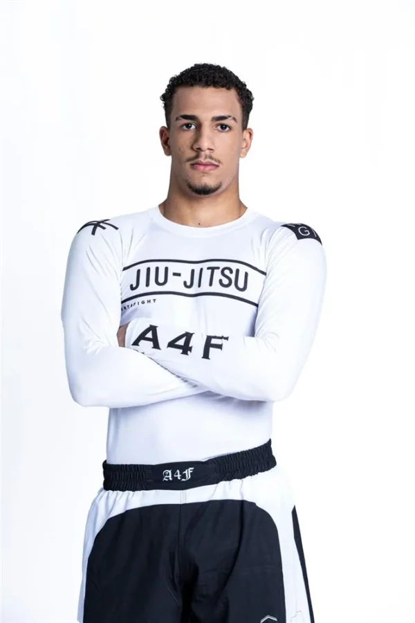 Rash Guard Blanca Manga Larga - A4F