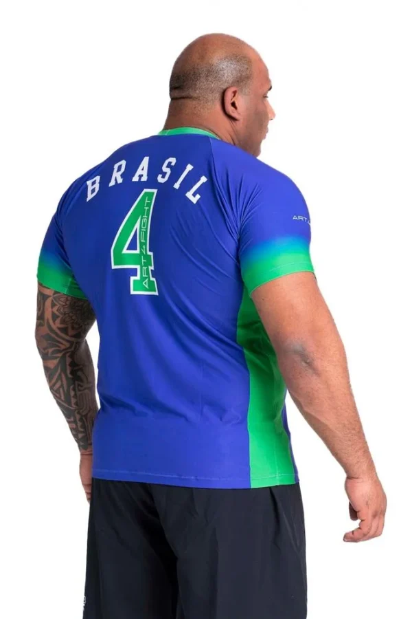 Rash Guard "Brasil 2.0" Manga Corta - Imagen 3