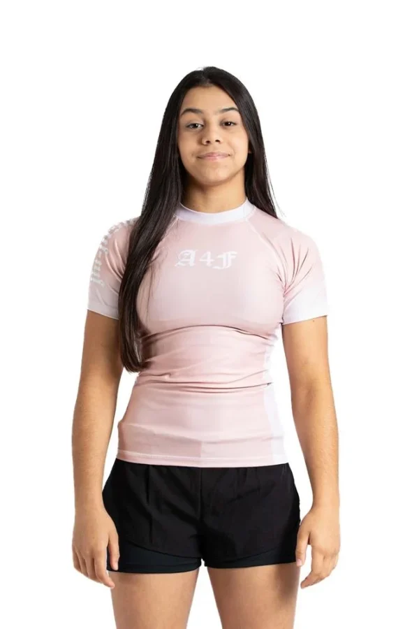 Rash Guard "Oro Rosa" Manga Corta